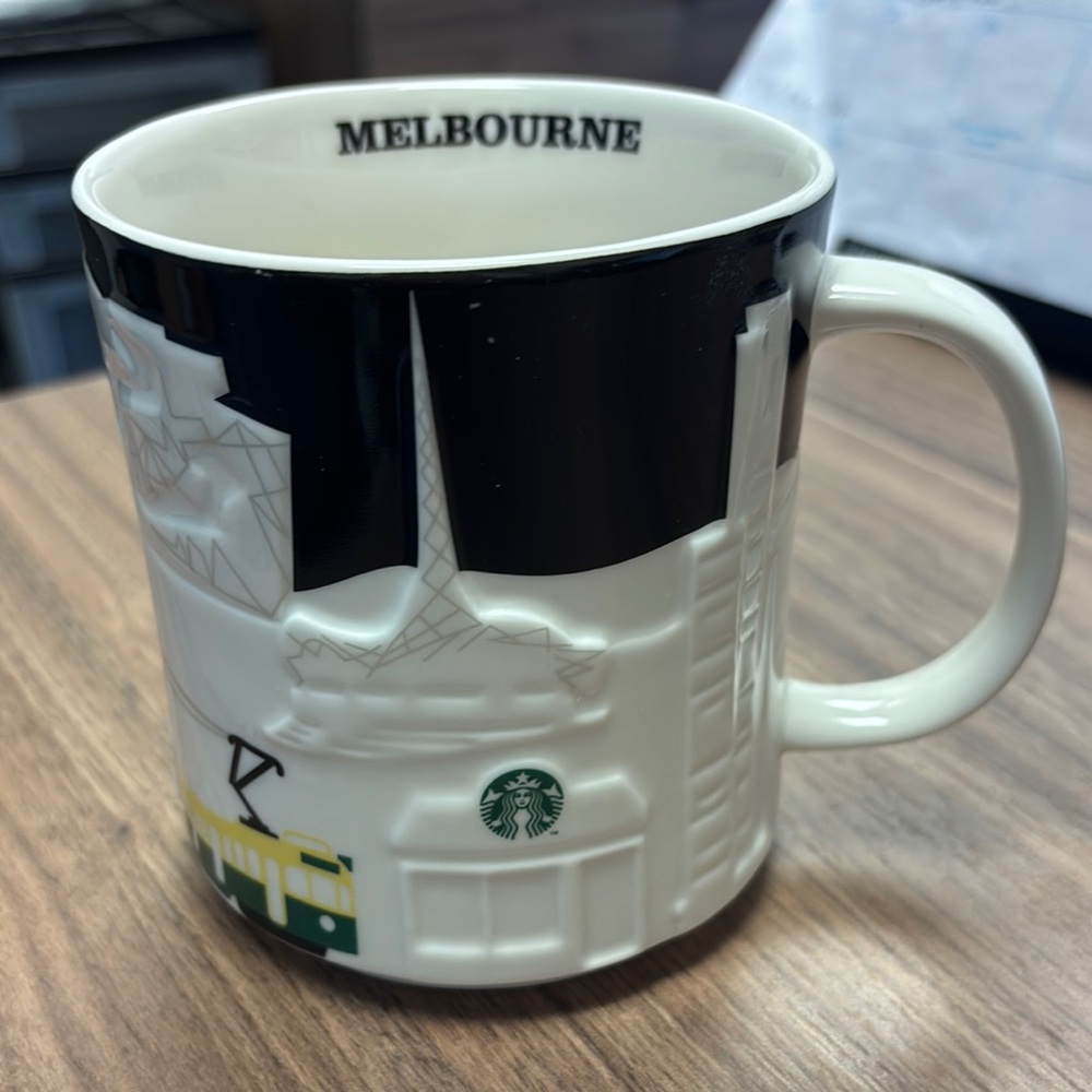 Starbucks Melbourne Relief mug